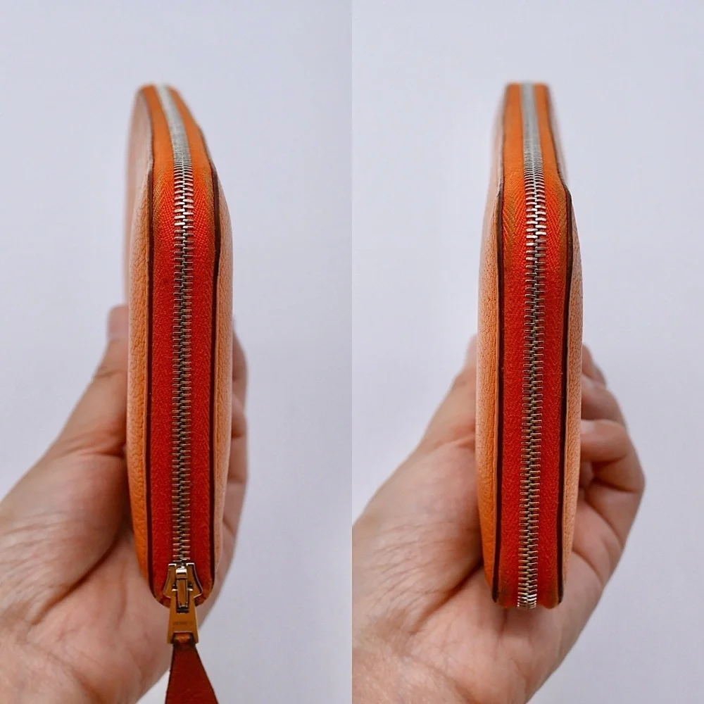 🍓HERMES Azap All Leather Wallet